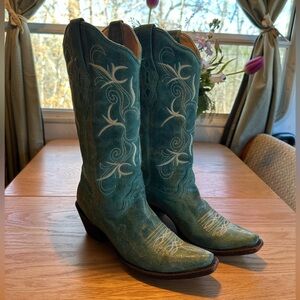 Corral Vintage Teal Western Boots